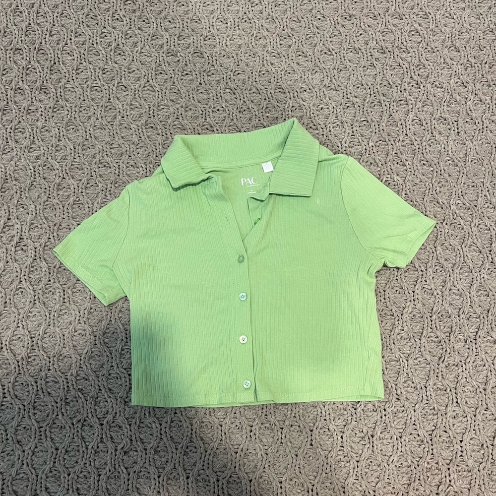 Pacsun Cropped Button Up